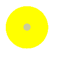 Yellow, without information on the number of petals