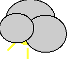 In deep shadow. Deep ravines facing south with additional shadow from trees, or where there is a very dense vegetation cover which gives 80 - 100 % shadow (for instance, the Valdivian forests)