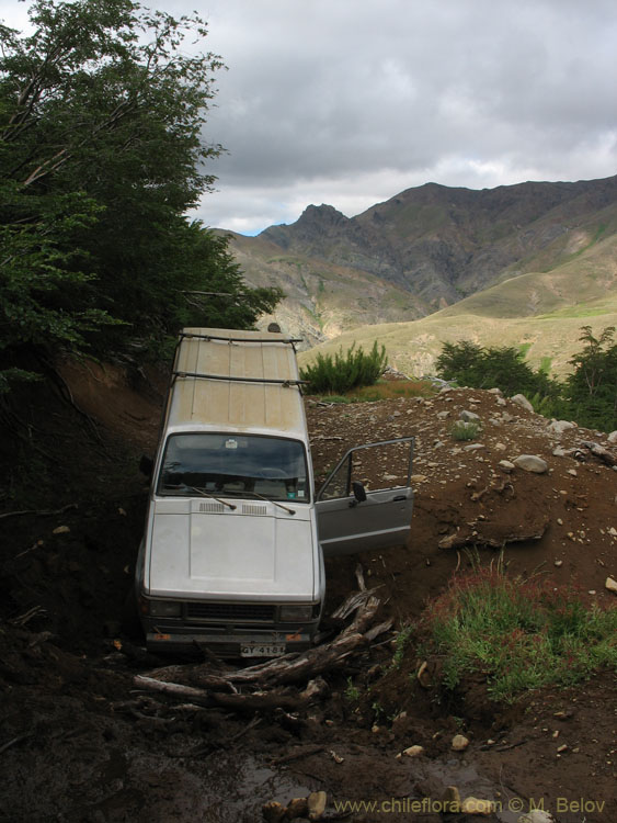 Stuck:I did not make across... But I had the pleasure of digging out for 6 hours... with a broken clutch!