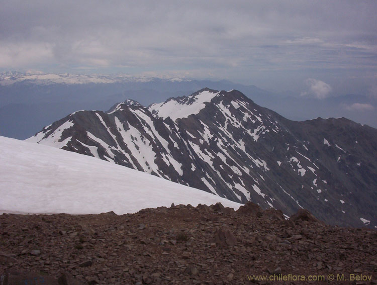 An image of Punta de Damas, a mountain of 3150 m.