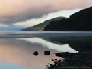 An image of Lake Lanalhue at Dawn.